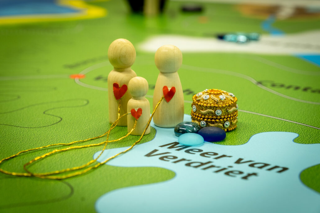 rouw en verlies tafelopstelling