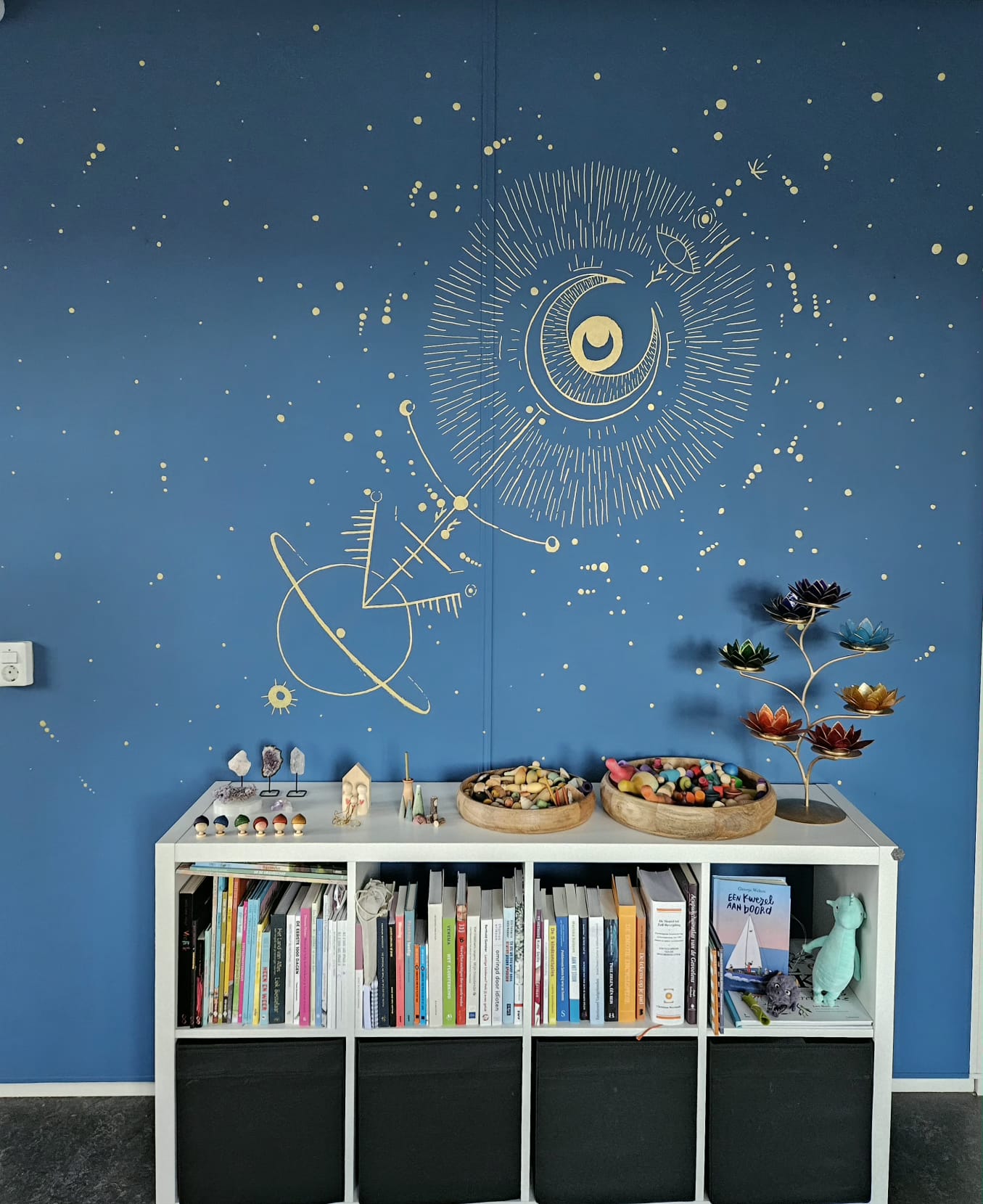 Muurschildering Inner Ki Coaching