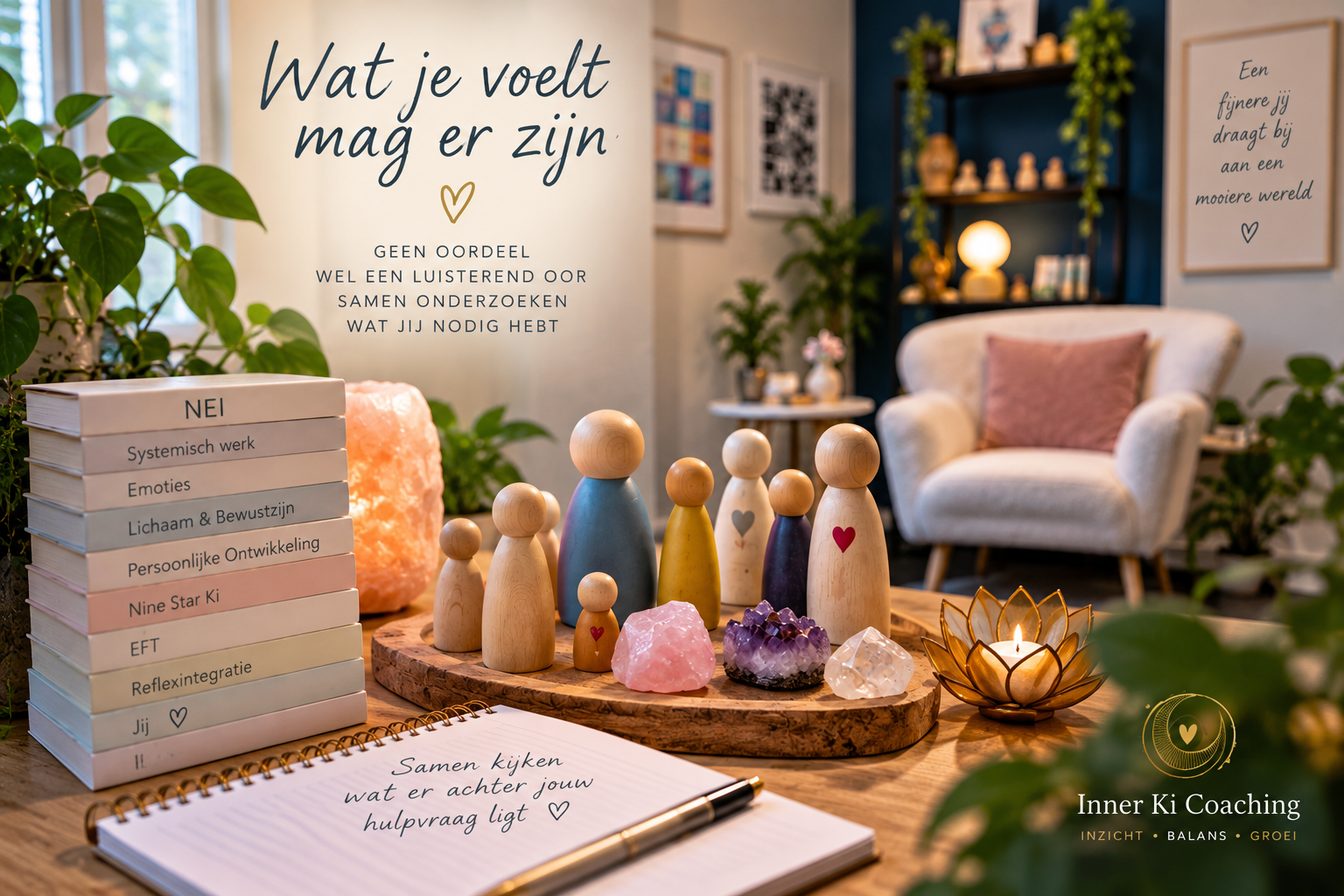 Je hoeft de kern nog niet te kennen om te kunnen beginnen. Misschien is het juist tijd om hem samen te gaan vinden.