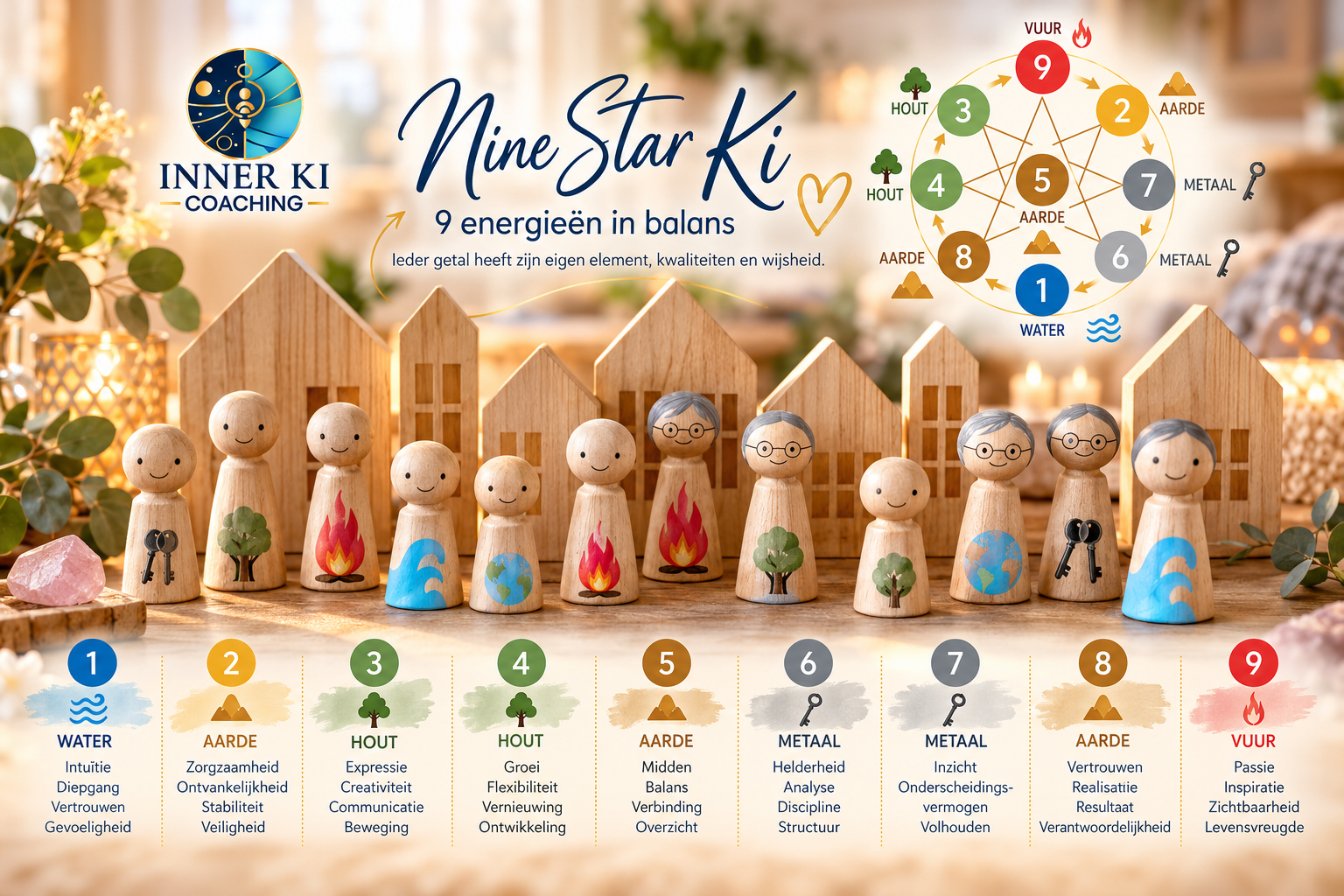 nine star ki reeks berekenen